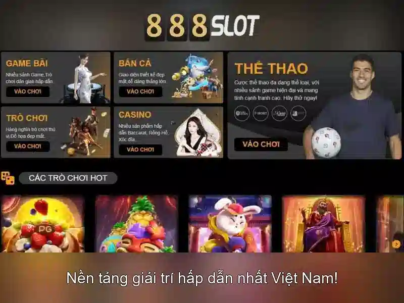 888slot: Đánh giá, trò chơi và khuyến mãi