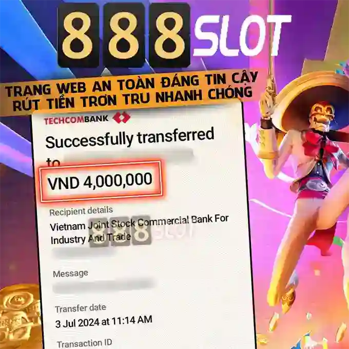 888slot: Nền tảng slot trực tuyến phổ biến và tin cậy
